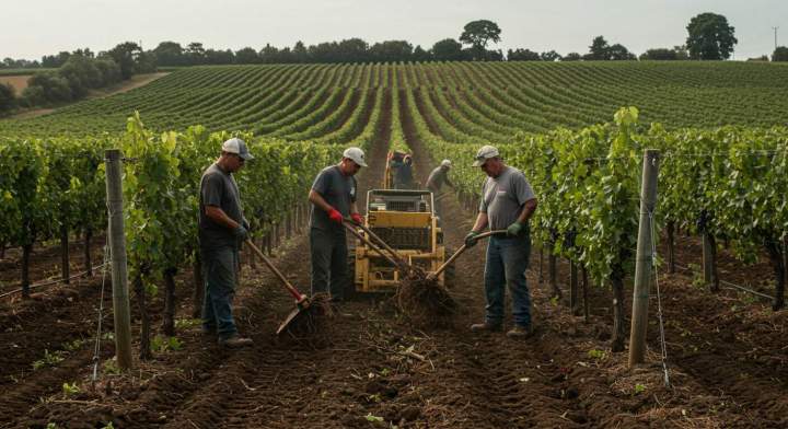 4  Les étapes essentielles de l'arrachage de vigne